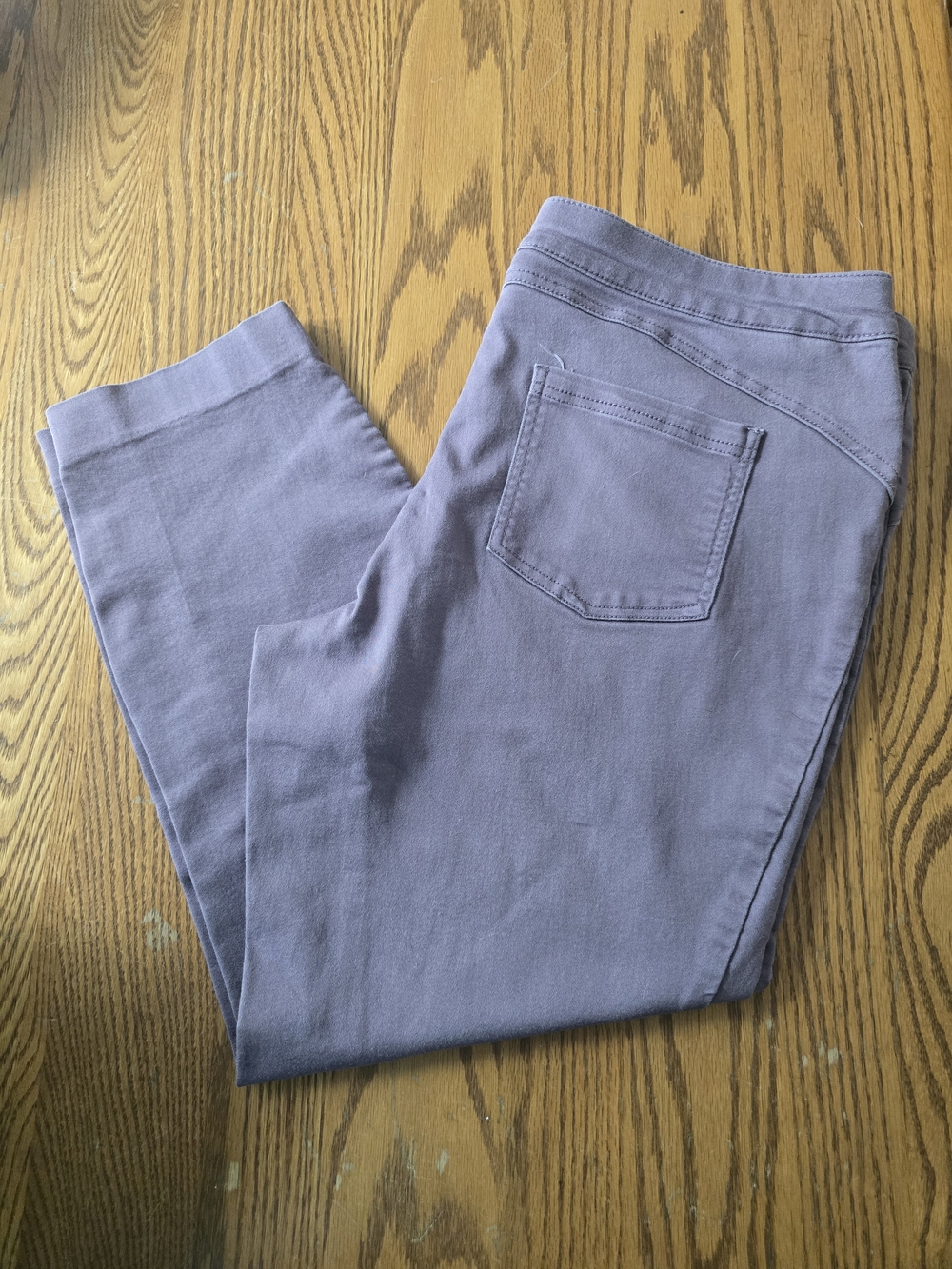Christopher & Banks Lavender/Purple Pull-On Pants